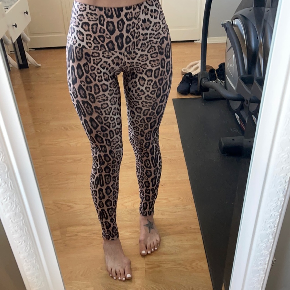 High rise legging - Leopard